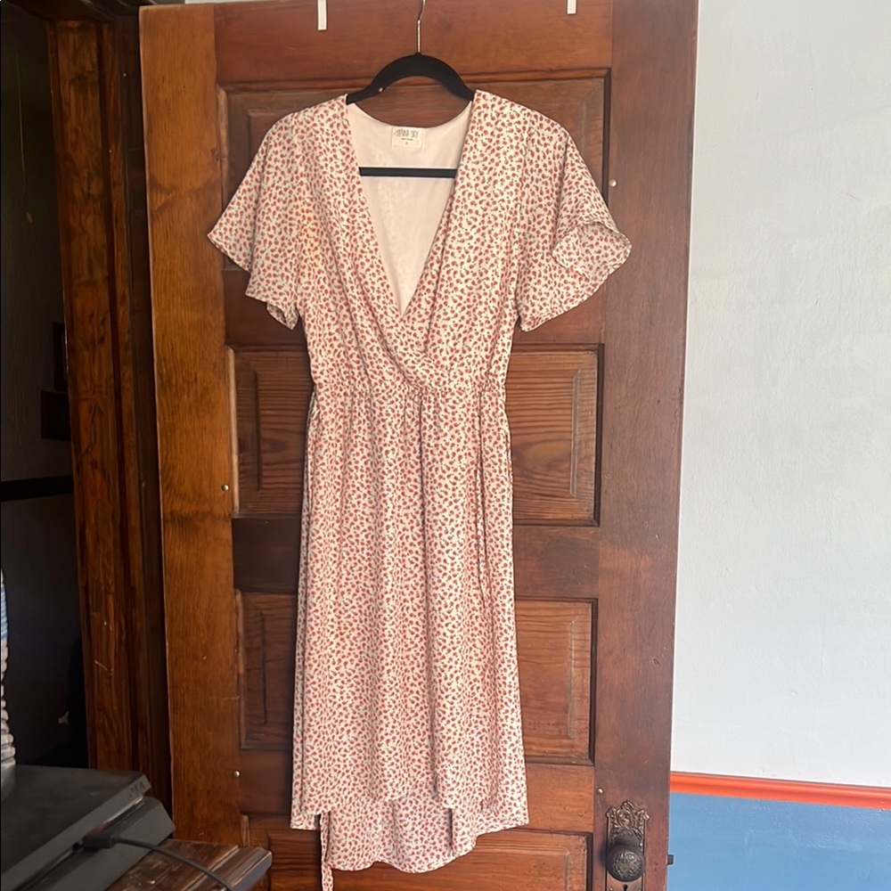 Floral Wrap Dress
